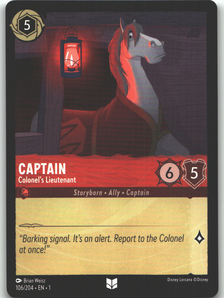 Captain - Colonel's Lieutenant