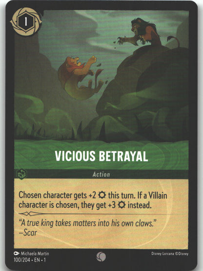 Vicious Betrayal