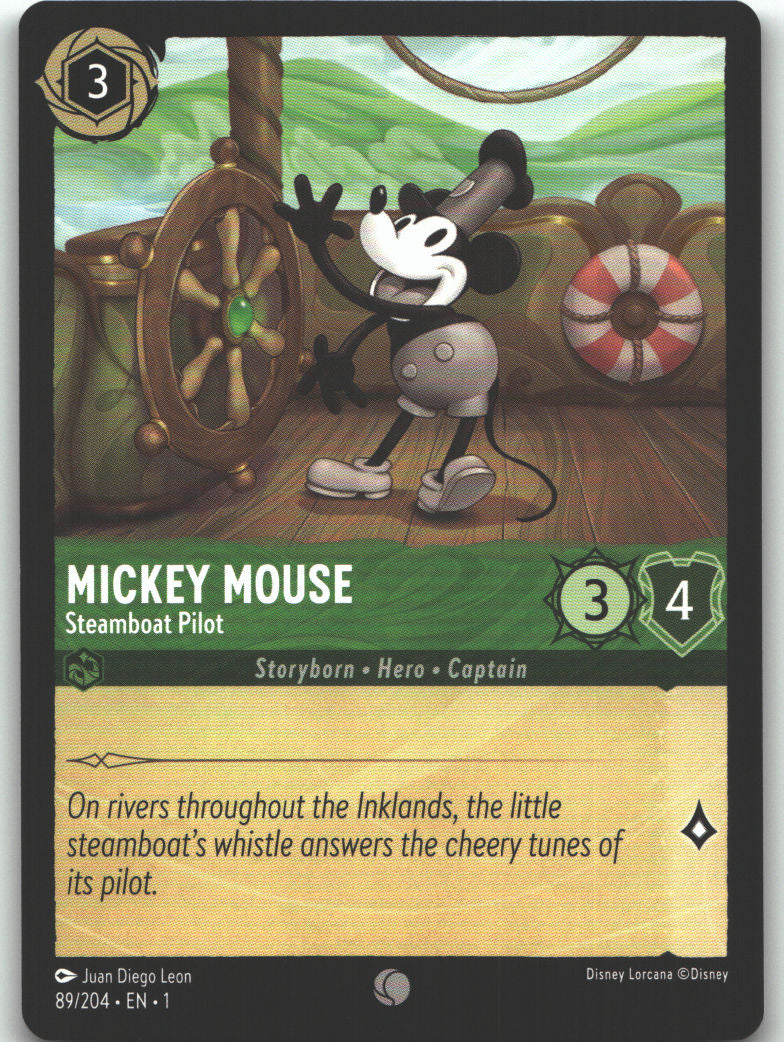 Mickey Mouse - Steamboat Pilot
