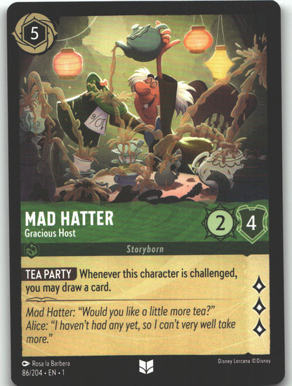 Mad Hatter - Gracious Host