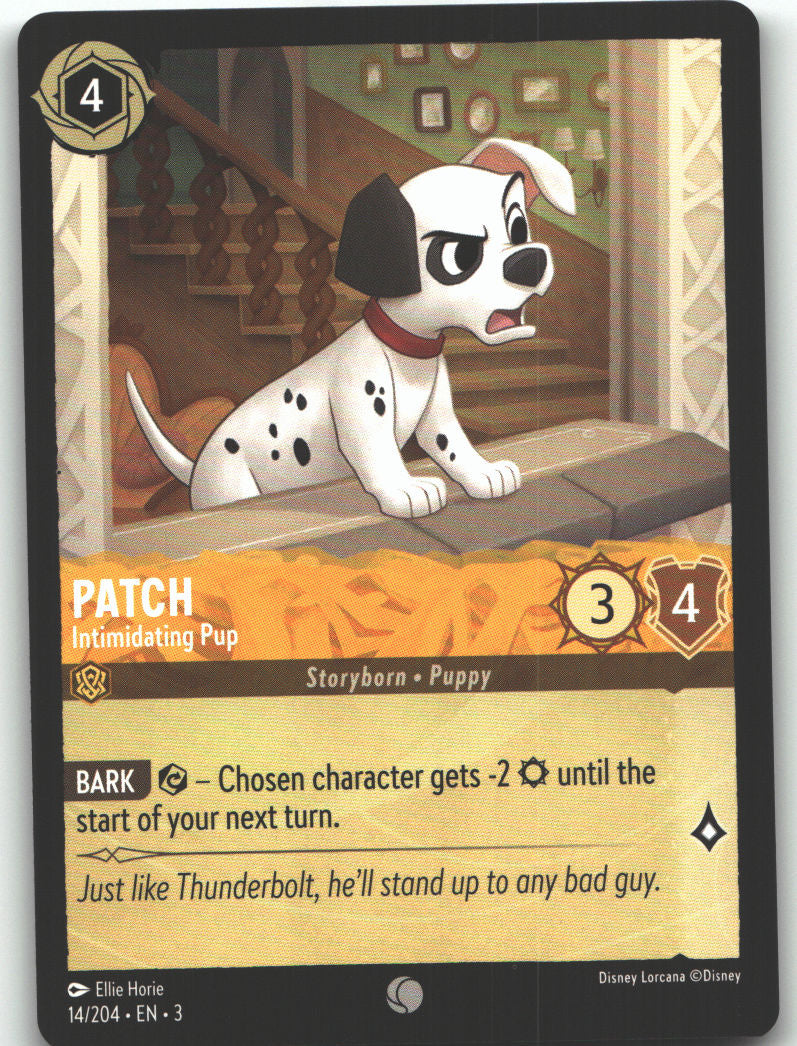 Patch - Intimidating Pup
