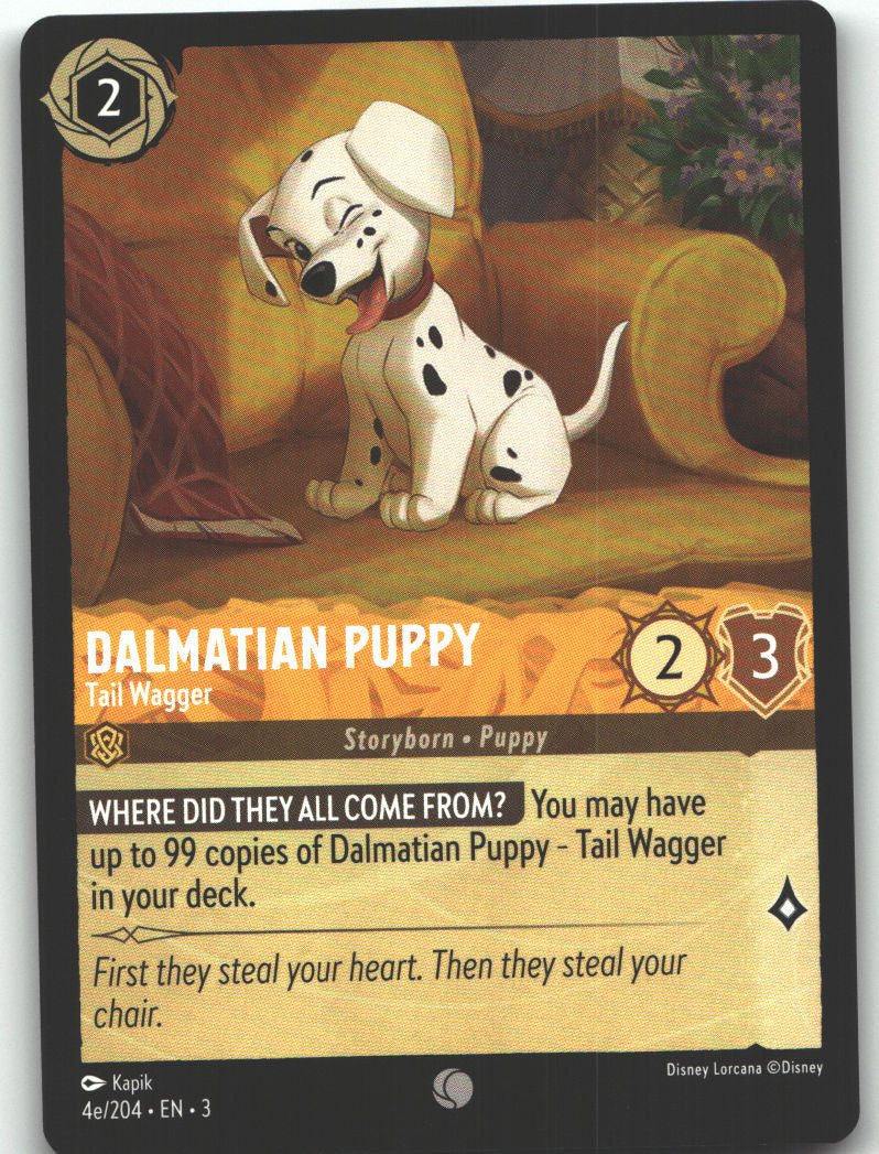 Dalmatian Puppy - Tail Wagger (4e/204)