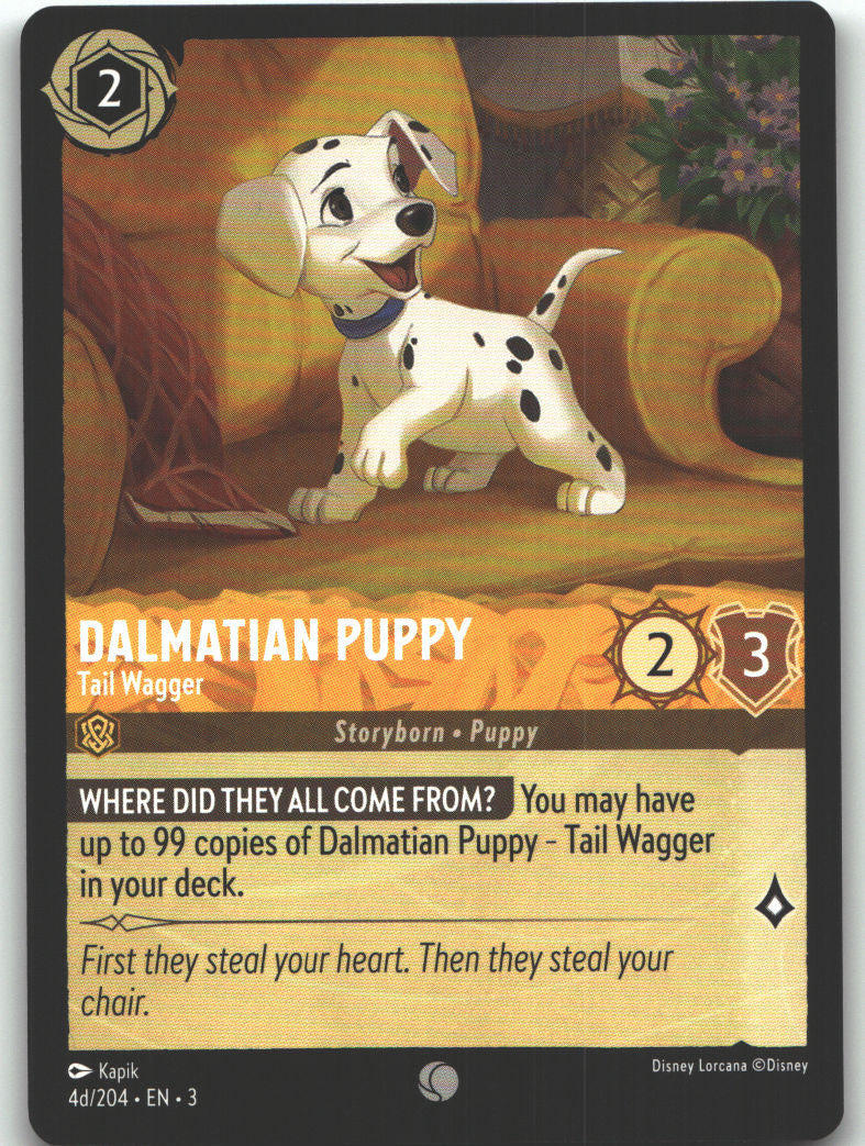 Dalmatian Puppy - Tail Wagger (4d/204)