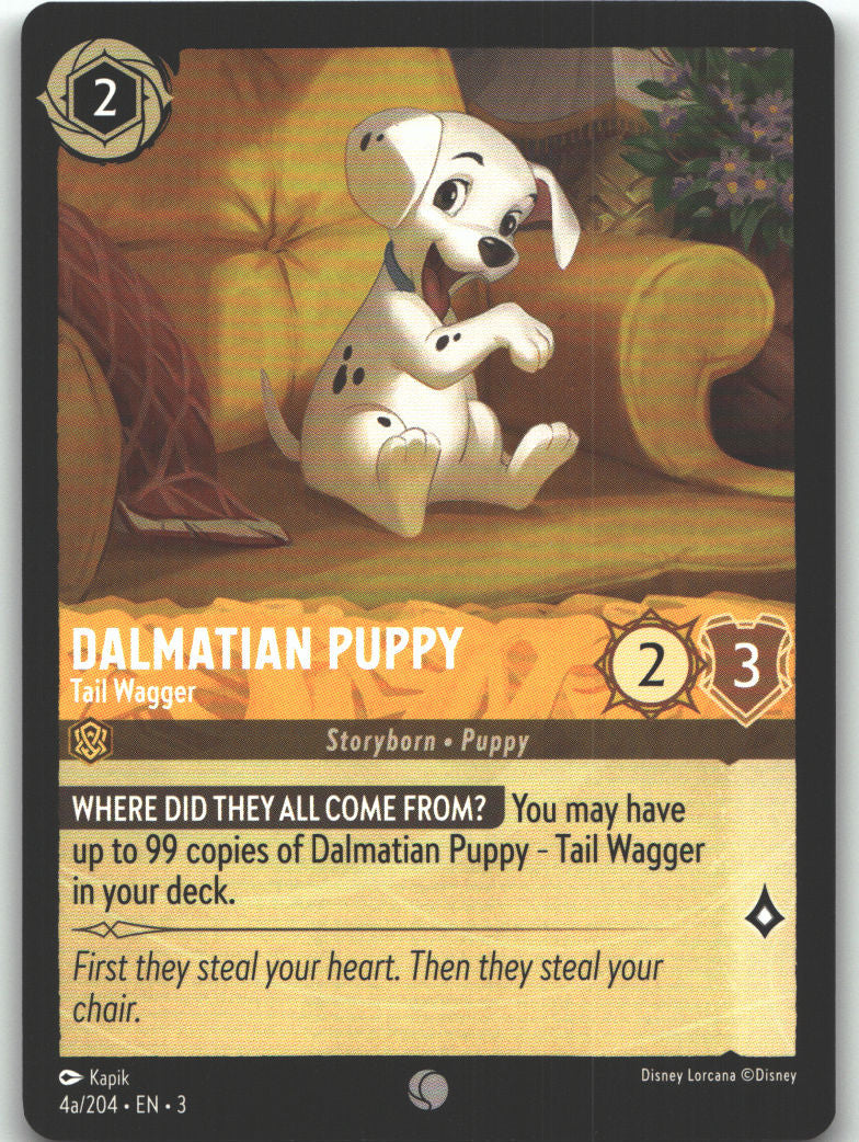 Dalmatian Puppy - Tail Wagger (4a/204)