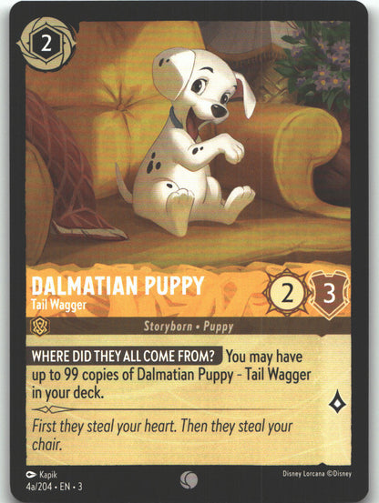 Dalmatian Puppy - Tail Wagger (4a/204)