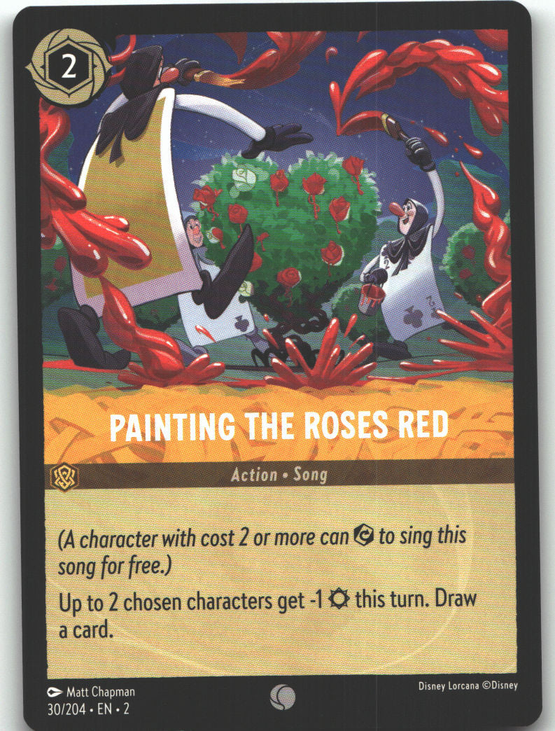 Painting the Roses Red