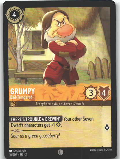Grumpy - Bad-Tempered