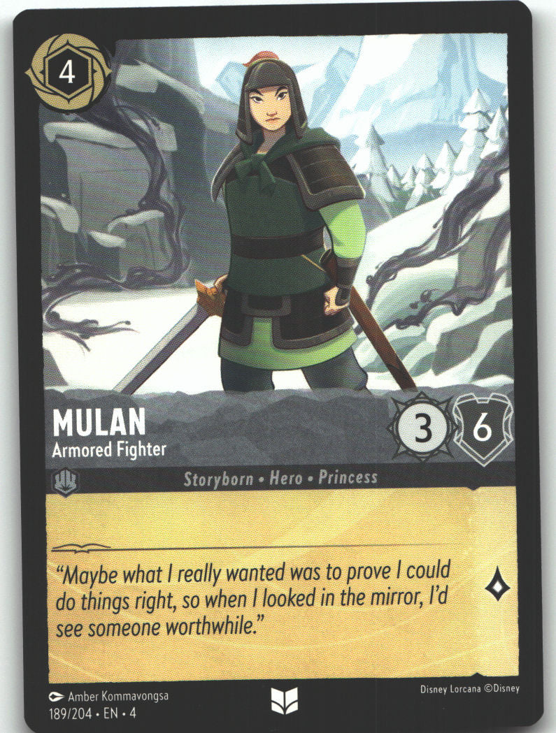Mulan - Armored Fighter
