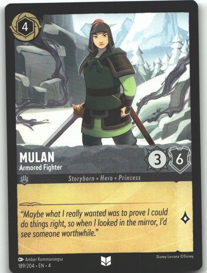 Mulan - Armored Fighter