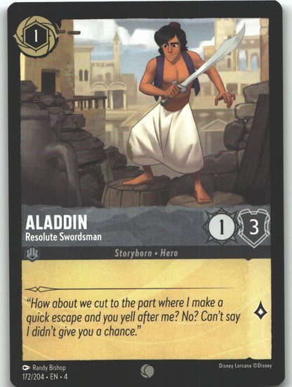 Aladdin - Resolute Swordsman