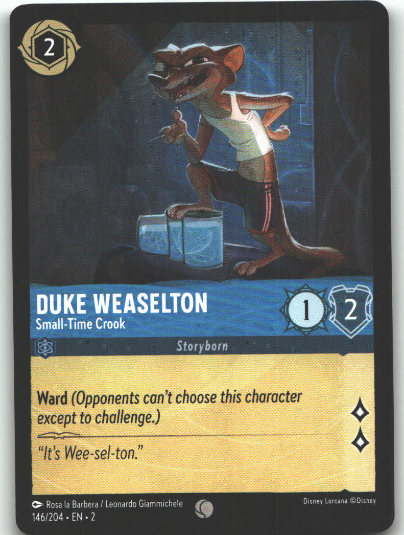 Duke Weaselton - Small-Time Crook