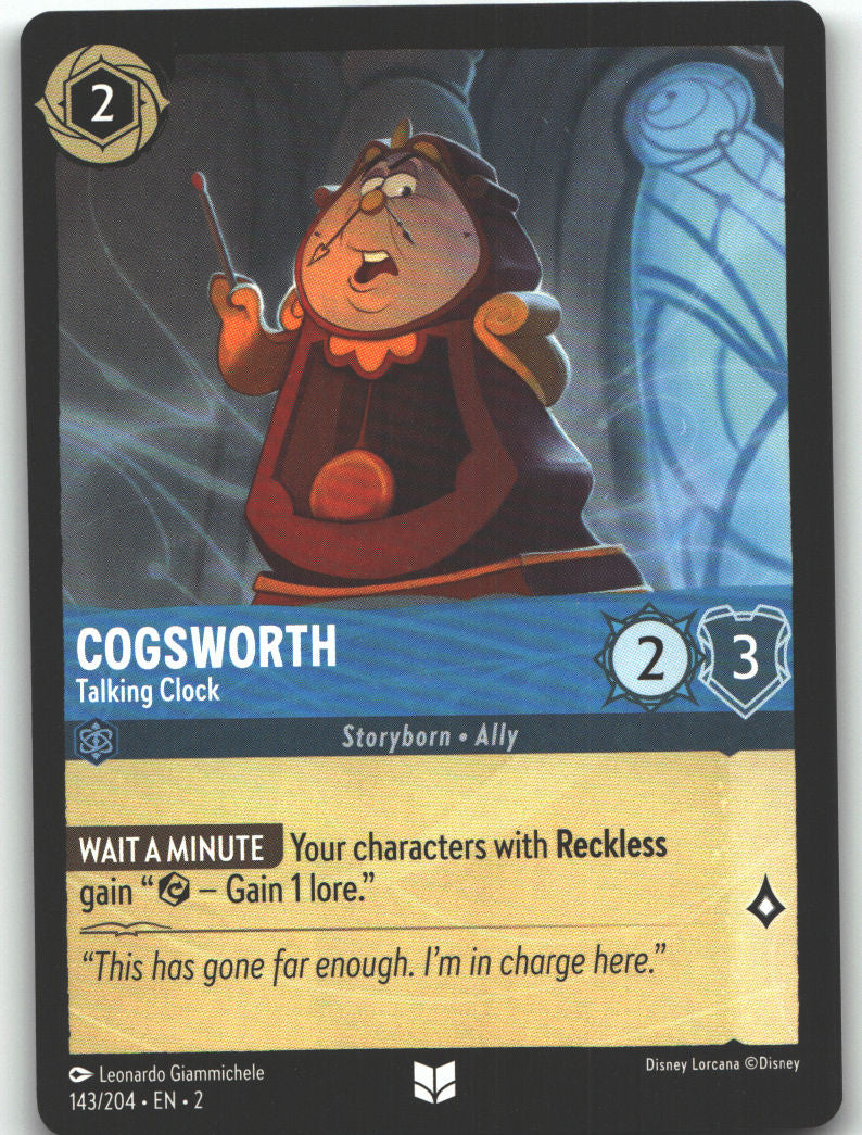 Cogsworth - Talking Clock