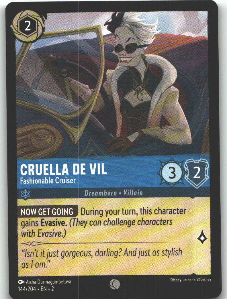 Cruella De Vil - Fashionable Cruiser