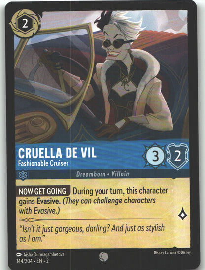 Cruella De Vil - Fashionable Cruiser