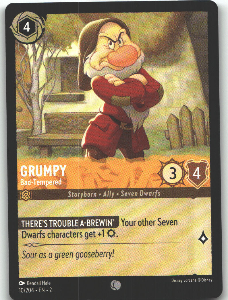 Grumpy - Bad-Tempered