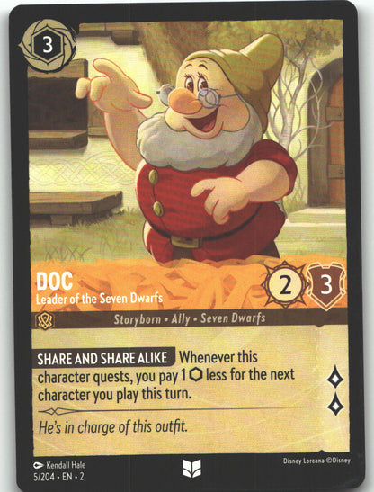 Doc - Leader of the Seven Dwarfs