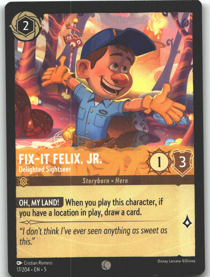 Fix-It Felix, Jr. - Delighted Sightseer
