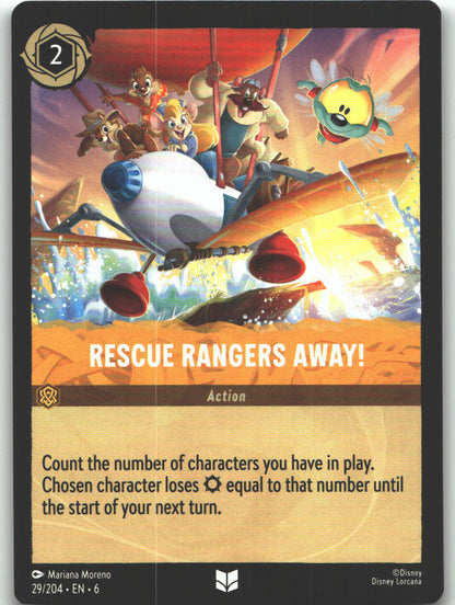 Rescue Rangers Away!
