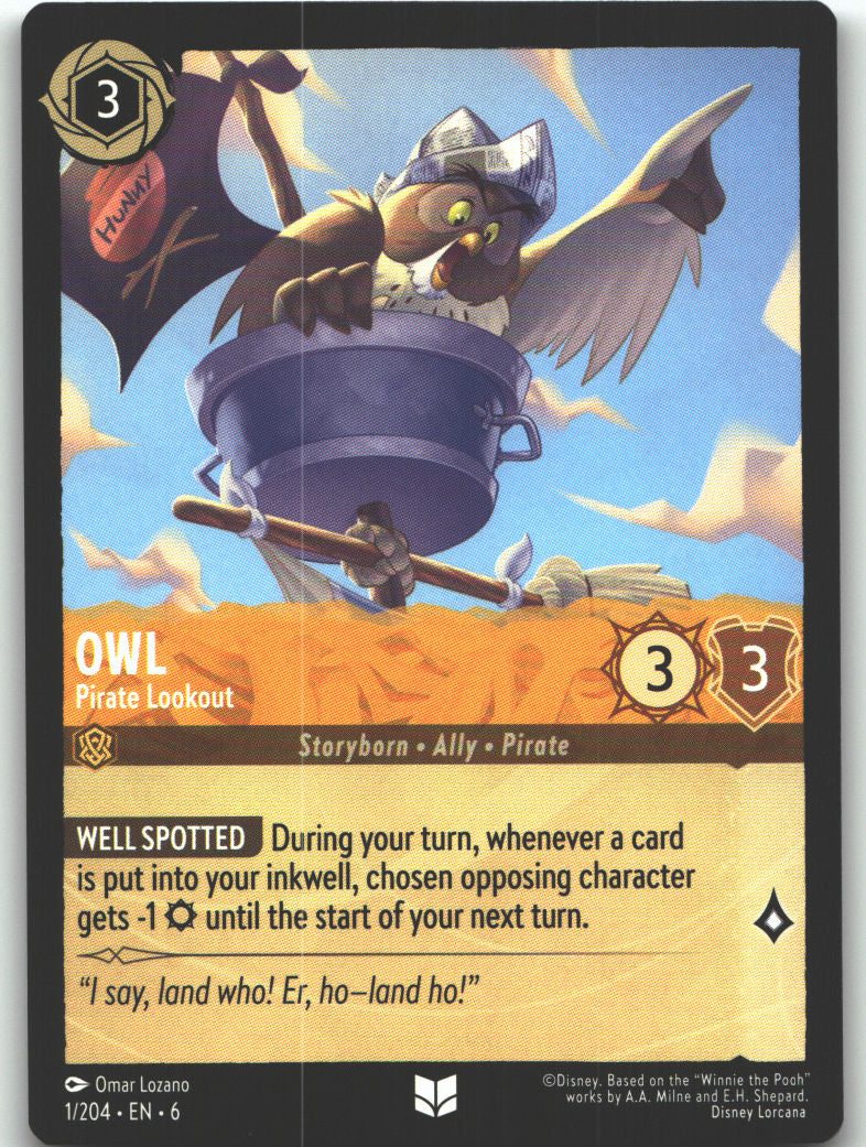 Owl - Pirate Lookout