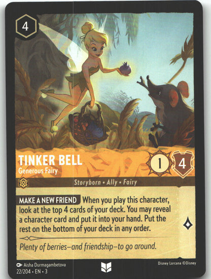 Tinker Bell - Generous Fairy