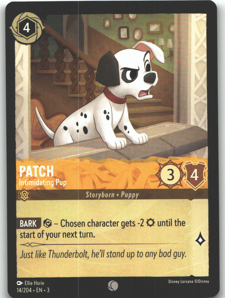Patch - Intimidating Pup