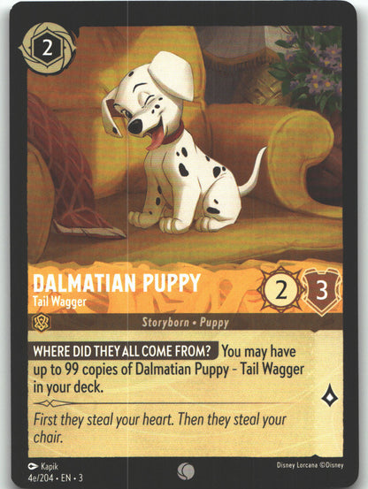 Dalmatian Puppy - Tail Wagger (4e/204)