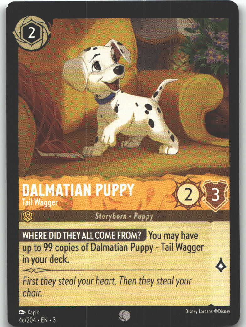 Dalmatian Puppy - Tail Wagger (4d/204)