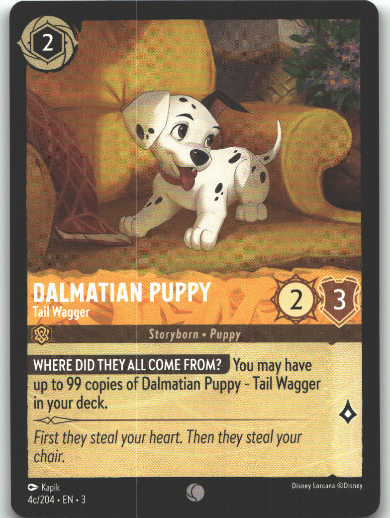 Dalmatian Puppy - Tail Wagger (4c/204)