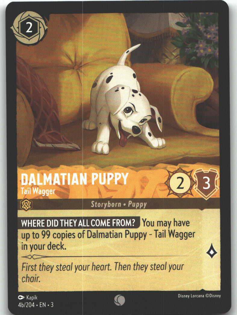 Dalmatian Puppy - Tail Wagger (4b/204)