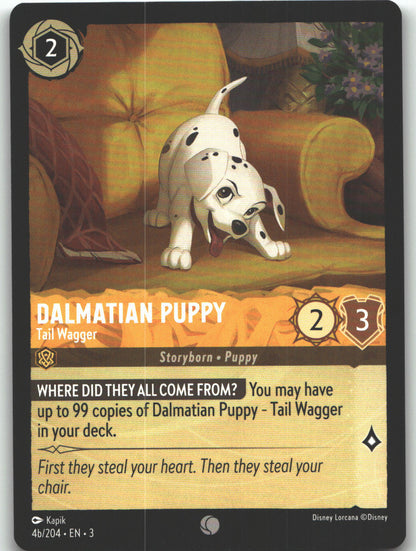 Dalmatian Puppy - Tail Wagger (4b/204)
