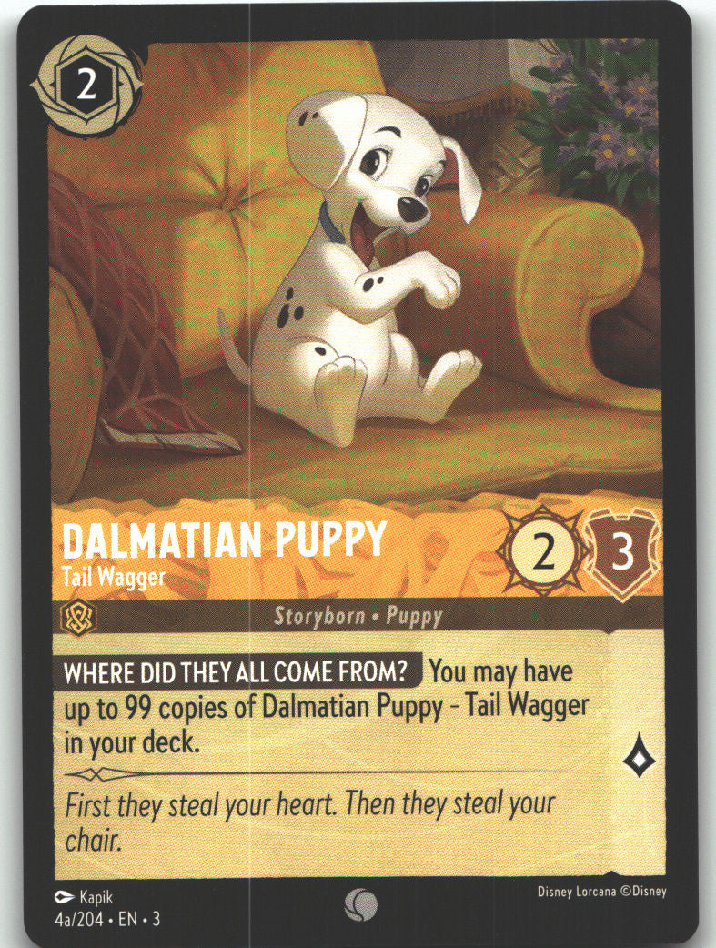 Dalmatian Puppy - Tail Wagger (4a/204)
