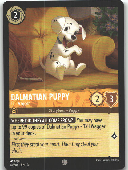 Dalmatian Puppy - Tail Wagger (4a/204)