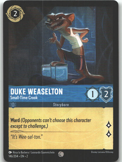 Duke Weaselton - Small-Time Crook