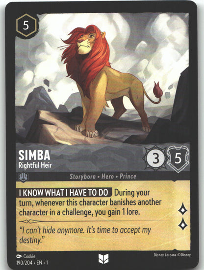 Simba - Rightful Heir