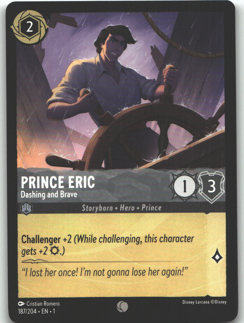 Prince Eric - Dashing and Brave