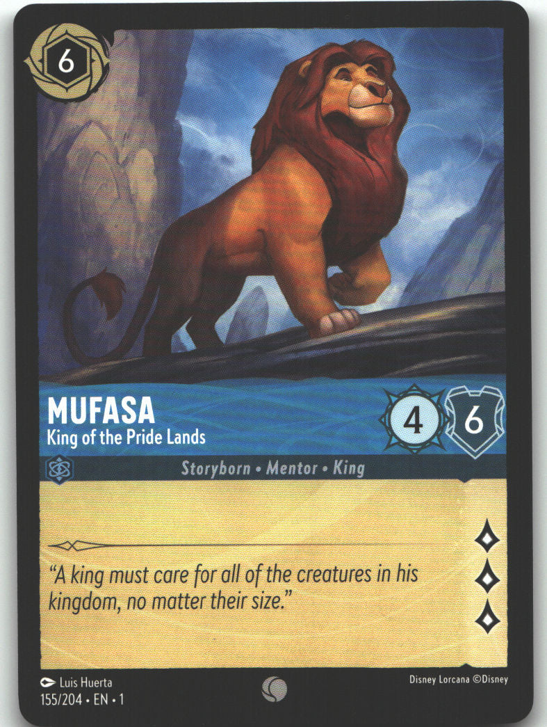Mufasa - King of the Pride Lands