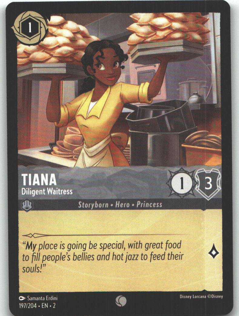 Tiana - Diligent Waitress