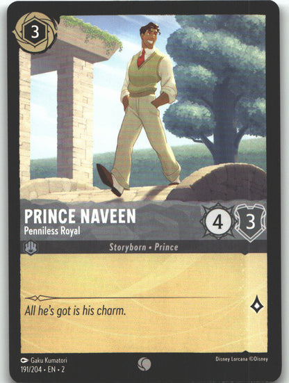 Prince Naveen - Penniless Royal