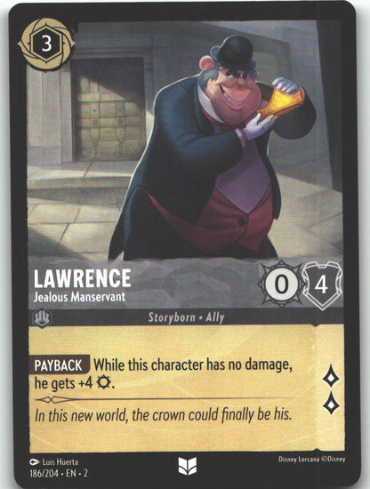 Lawrence - Jealous Manservant