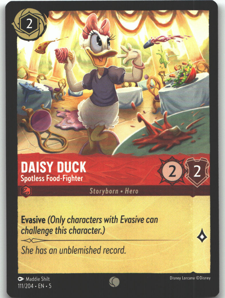 Daisy Duck - Spotless Food-Fighter