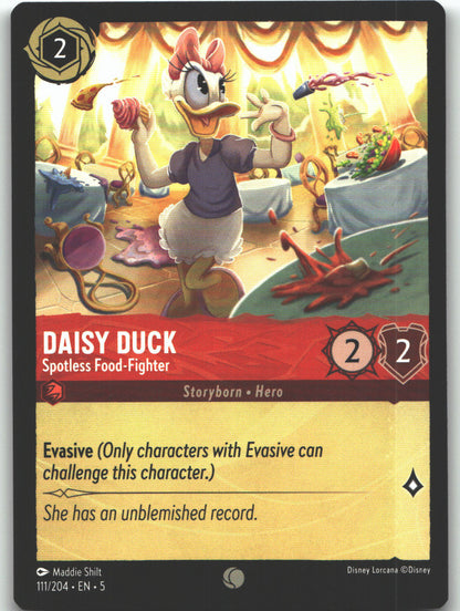 Daisy Duck - Spotless Food-Fighter
