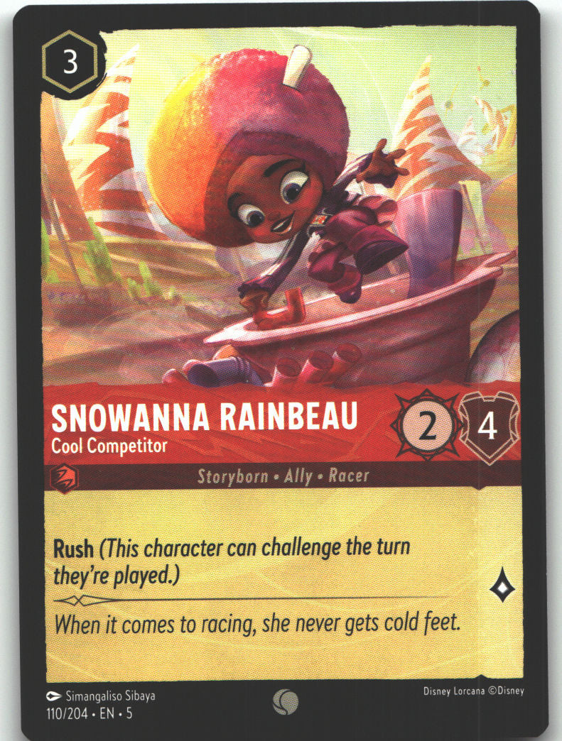 Snowanna Rainbeau - Cool Competitor