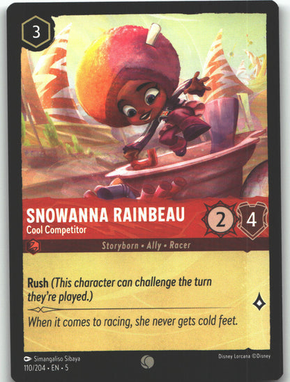 Snowanna Rainbeau - Cool Competitor