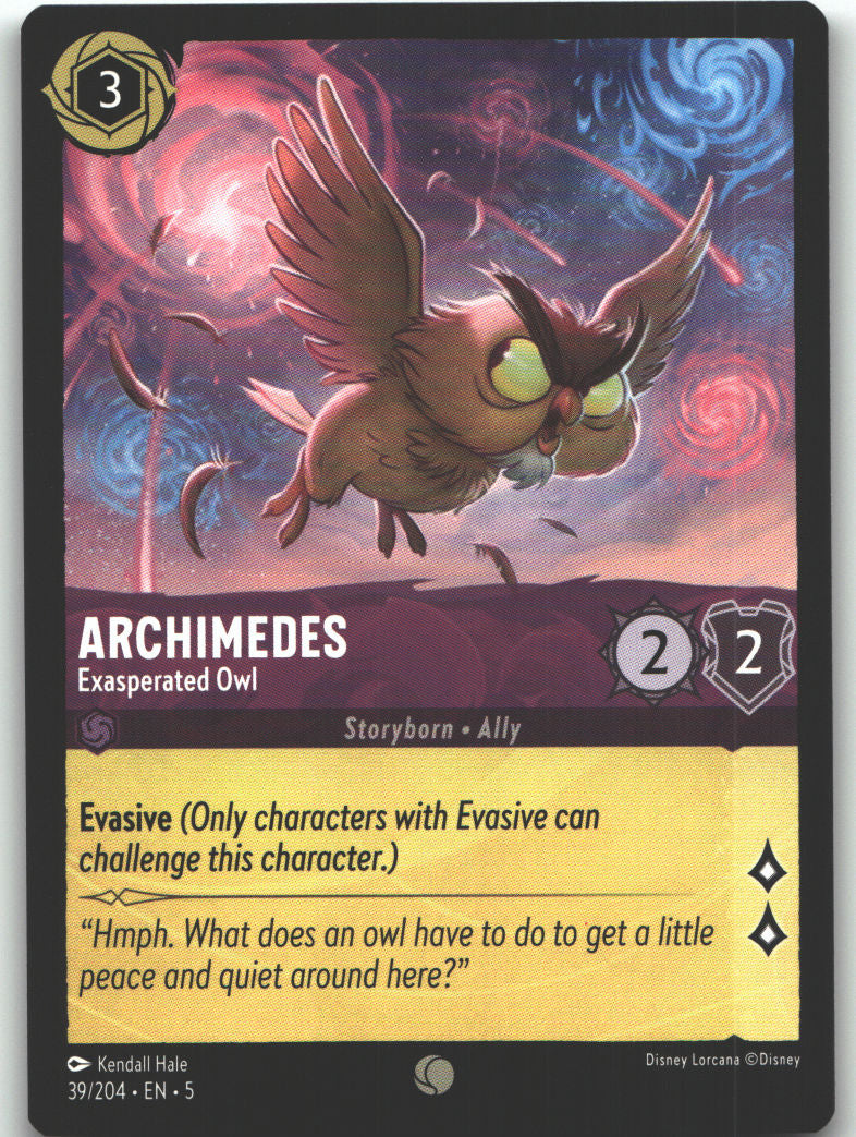 Archimedes - Exasperated Owl