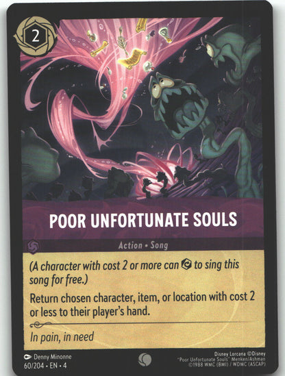 Poor Unfortunate Souls