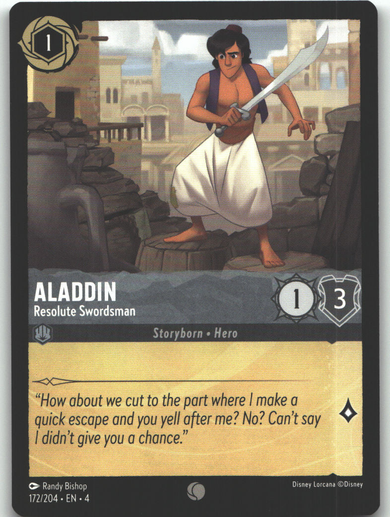 Aladdin - Resolute Swordsman