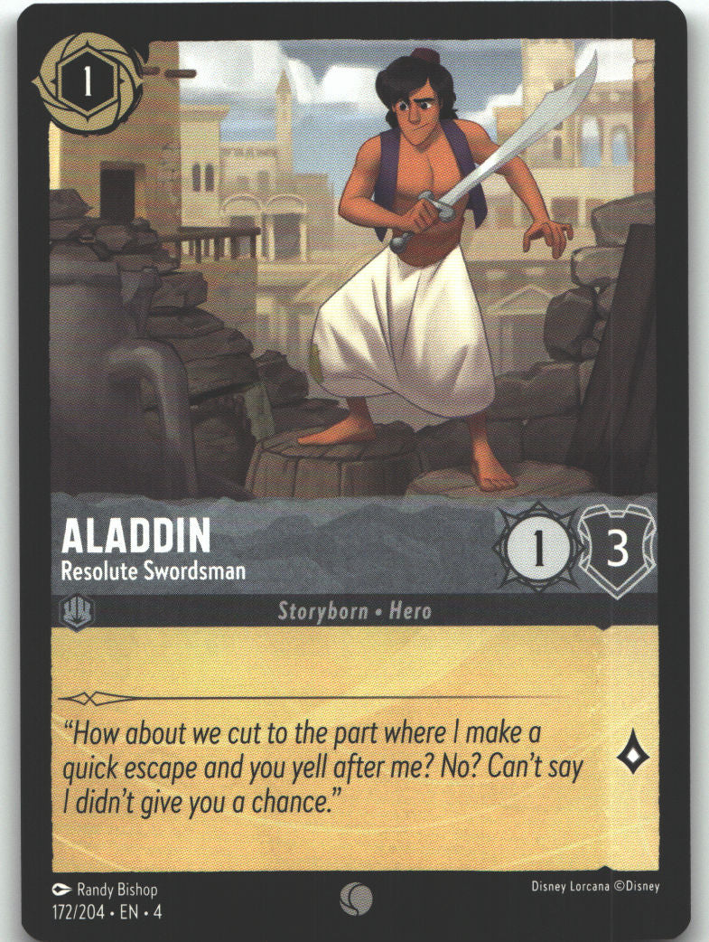 Aladdin - Resolute Swordsman
