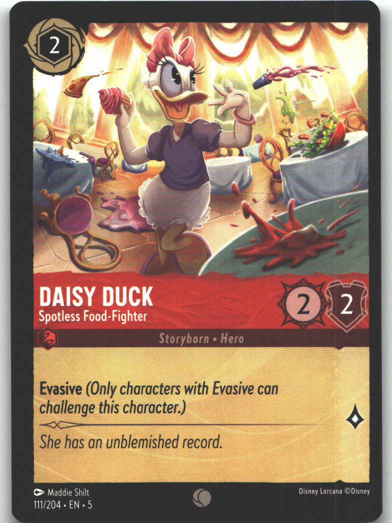 Daisy Duck - Spotless Food-Fighter