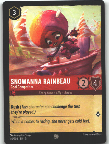 Snowanna Rainbeau - Cool Competitor