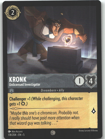 Kronk - Unlicensed Investigator